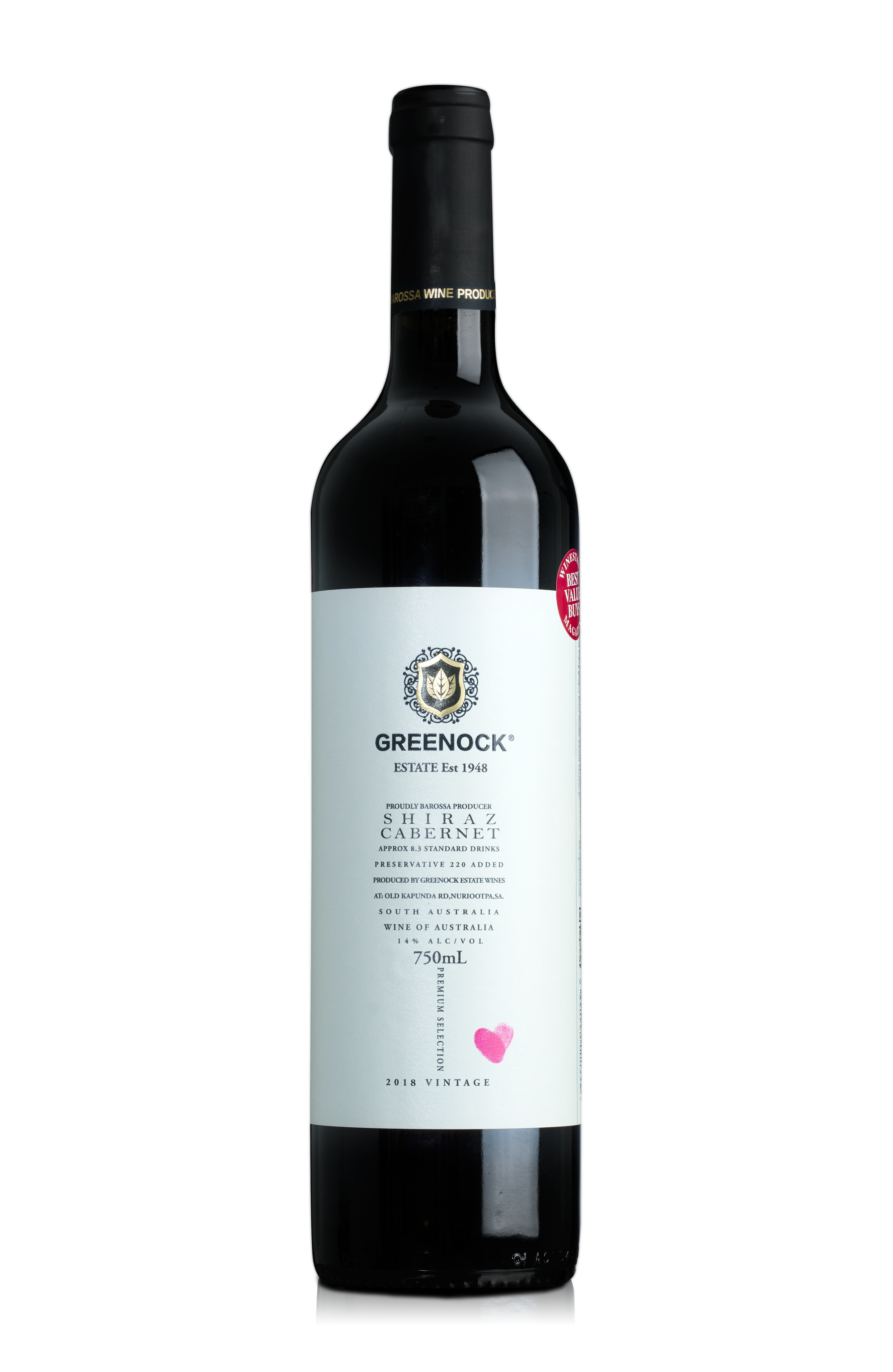 2019 Greenock Estate - Shiraz Cabernet