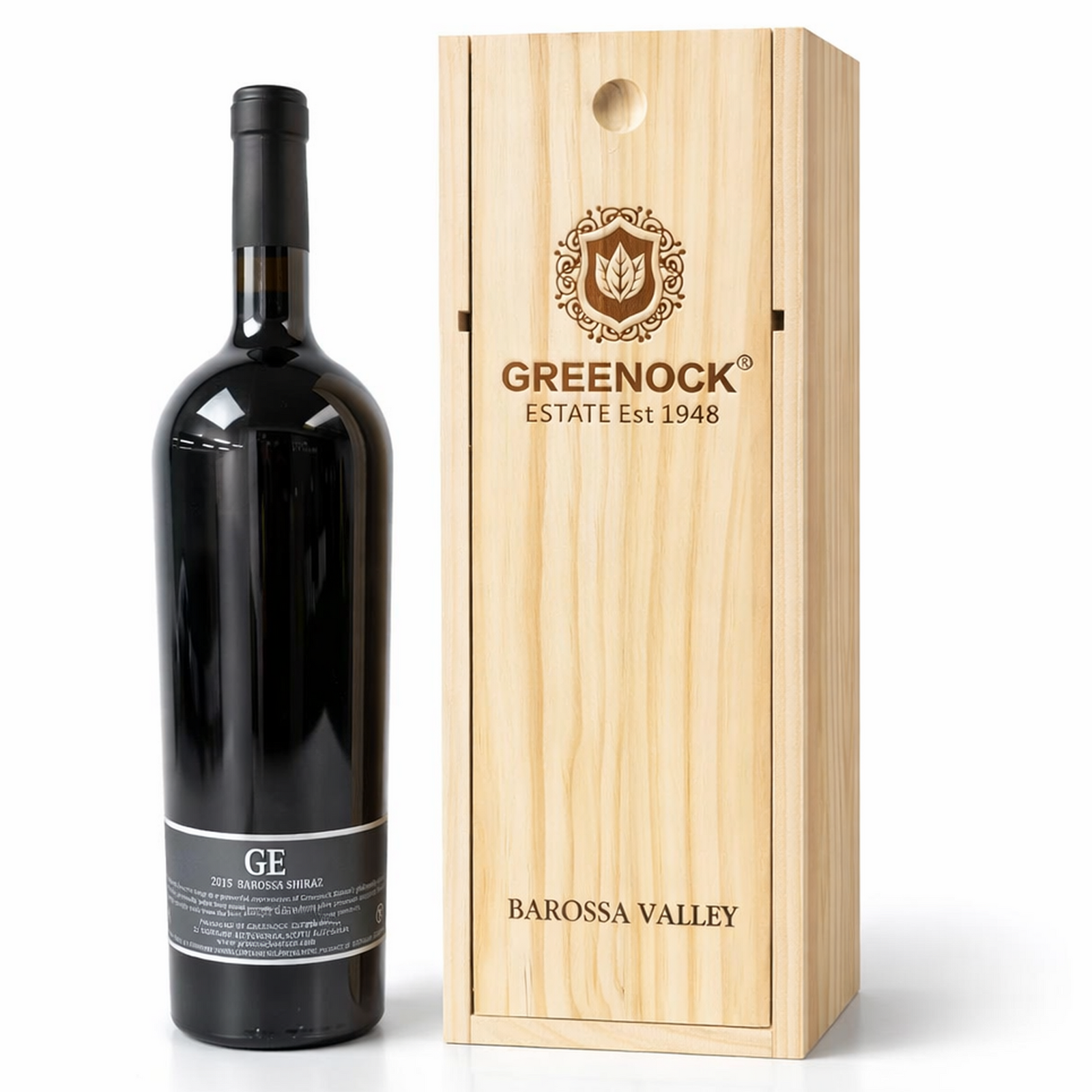 2015 Greenock Estate Wines Single Vineyard Museum Reserve Shiraz Gift Box 1.5L Special Editon